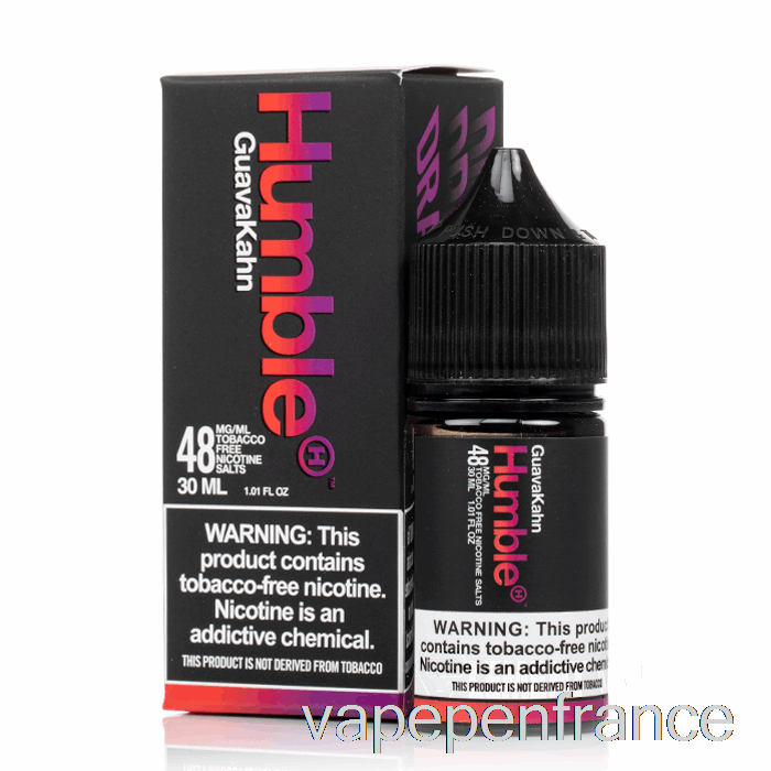 Goyave Kahn - Humbles Sels - Stylo Vape 30 Ml 48 Mg